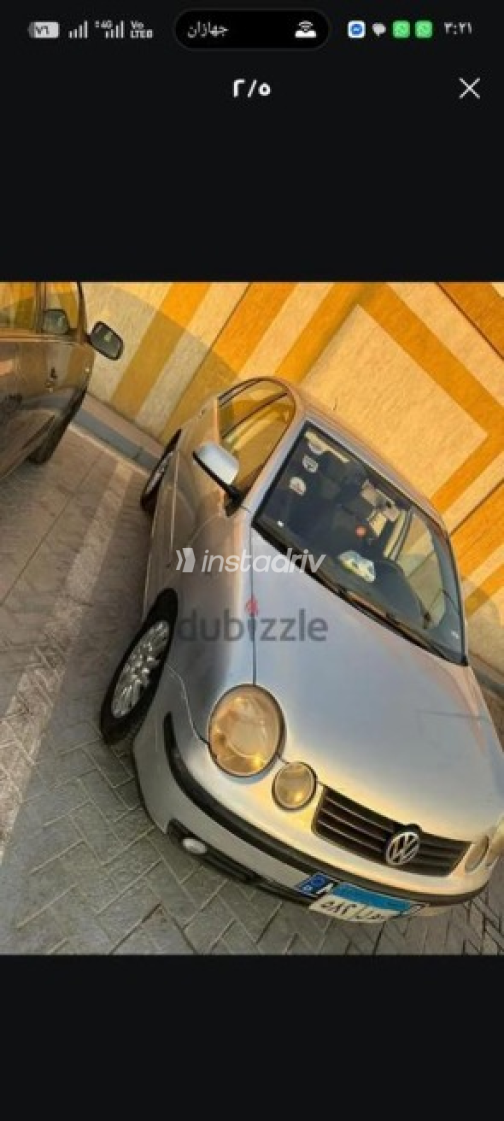 Volkswagen Polo 2004 Silver Manual Used for Sale in Cairo - 4