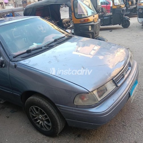 Hyundai Excel 1997 Purple Manual Used for Sale in Cairo - 3