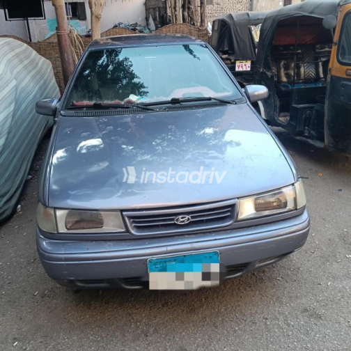 Hyundai Excel 1997 Purple Manual Used for Sale in Cairo - 5