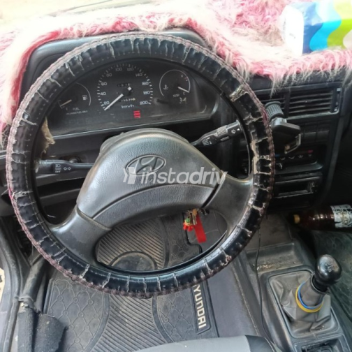 Hyundai Excel 1997 Purple Manual Used for Sale in Cairo - 6