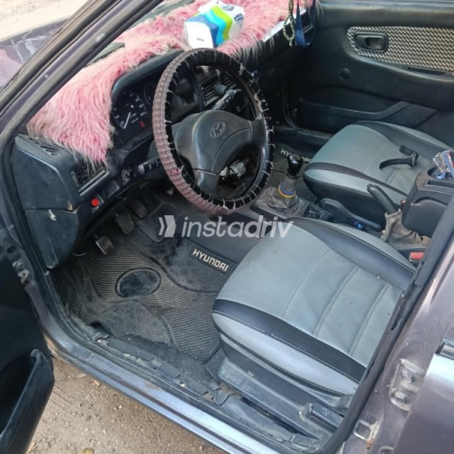Hyundai Excel 1997 Purple Manual Used for Sale in Cairo - 7