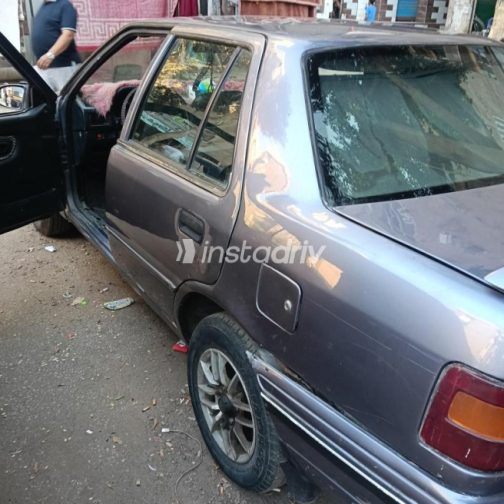 Hyundai Excel 1997 Purple Manual Used for Sale in Cairo - 8
