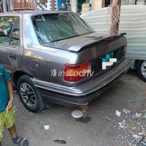 Hyundai Excel 1997 Purple Manual Used for Sale in Cairo - 9