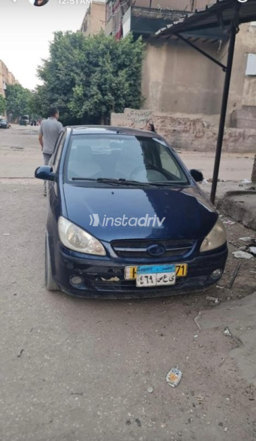 Hyundai Getz 2010 Blue Automatic Used for Sale in Al Shorouk - 1