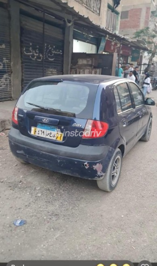 Hyundai Getz 2010 Blue Automatic Used for Sale in Al Shorouk - 4