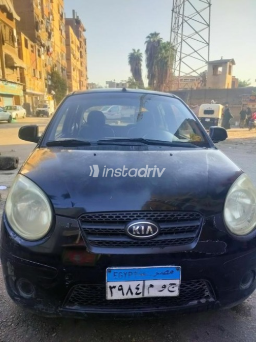 Kia Picanto 2010 Black Manual Used for Sale in Cairo - 7