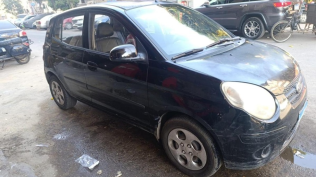 Kia Picanto 2010 Black Manual Used for Sale in Cairo