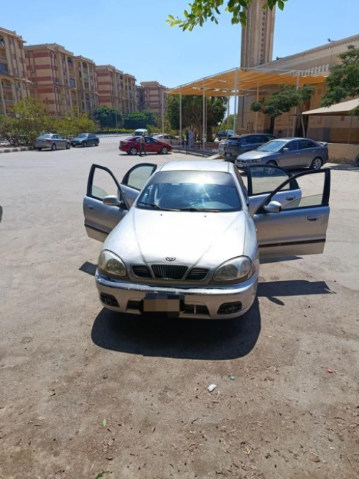 Daewoo Lanos 2 2005 Silver Manual Used for Sale in Cairo - 7