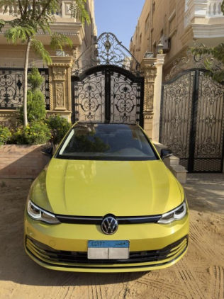 Volkswagen Golf 6 2022 Yellow Automatic Used for Sale in Cairo