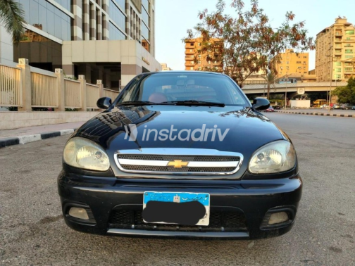 Daewoo Lanos 2019 Dark Blue Automatic Used for Sale in Nasr city - 1