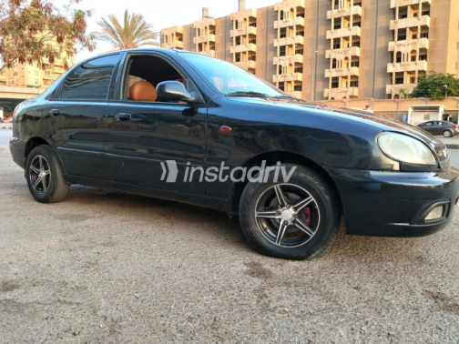 Daewoo Lanos 2019 Dark Blue Automatic Used for Sale in Nasr city - 7