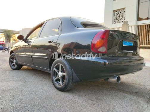 Daewoo Lanos 2019 Dark Blue Automatic Used for Sale in Nasr city - 9