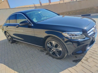 Mercedes C 180 2020 Black Automatic Used for Sale in Alexandria