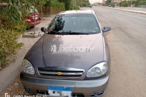 Chevrolet Lanos 2019 Dark Gray Manual Used for Sale in Badr City - 8