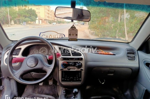 Chevrolet Lanos 2019 Dark Gray Manual Used for Sale in Badr City - 10