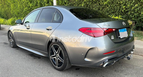 Mercedes C 200 AMG 2024 Gray Automatic Used for Sale in Cairo - 6
