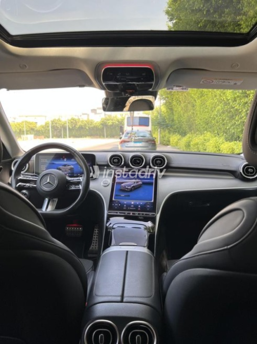 Mercedes C 200 AMG 2024 Gray Automatic Used for Sale in Cairo - 9