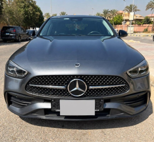 Mercedes C 200 AMG 2024 Gray Automatic Used for Sale in Cairo
