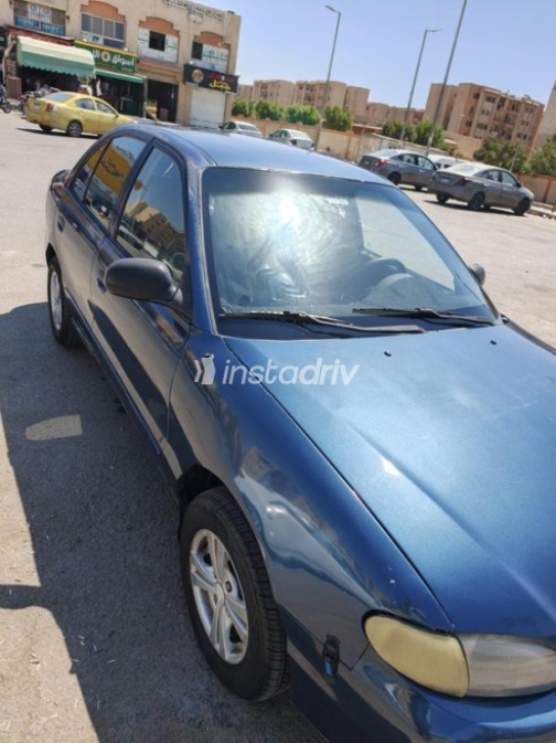 هيونداي اكسنت 2006 أزرق يدوي مستعملة للبيع في حدائق اكتوبر - 9