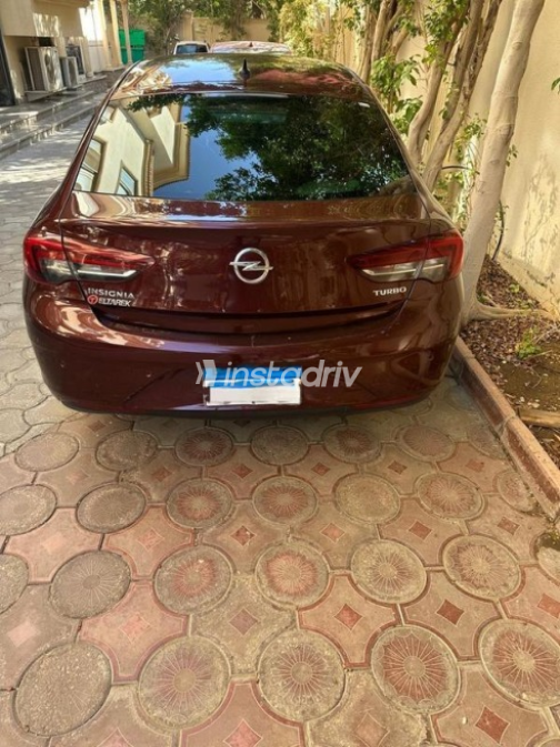 Opel Insignia 2019 Dark Red Automatic Used for Sale in Al Shorouk - 2