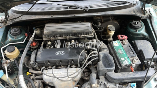 Kia Rio 2004 Dark Green Manual Used for Sale in El Haram - 2