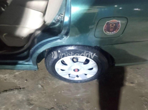 Kia Rio 2004 Dark Green Manual Used for Sale in El Haram - 7