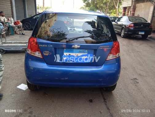 Chevrolet Aveo 2006 Blue Manual Used for Sale in Cairo - 8