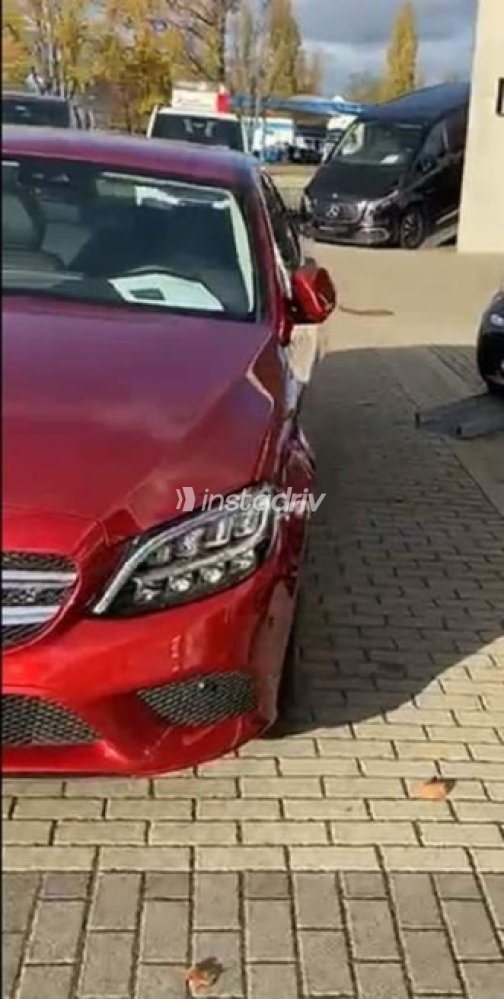 Mercedes C 180 2021 Red Automatic Used for Sale in Alexandria - 10