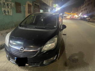Opel Meriva 2016 Black Automatic Used for Sale in Cairo