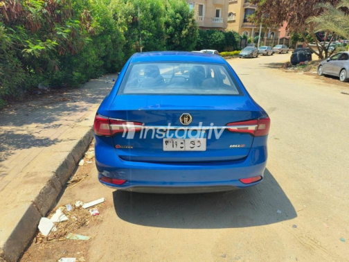 MG 5 2020 Blue Automatic Used for Sale in Sheikh Zayed City - 3