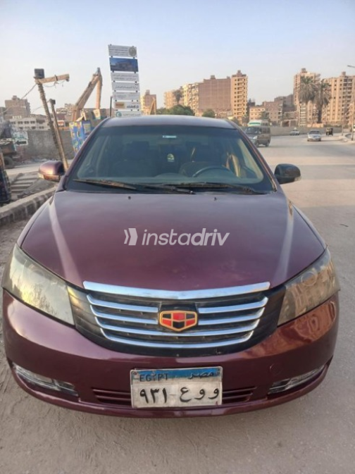Geely Emgrand 7 2018 Dark Red Manual Used for Sale in Heliopolis - 6