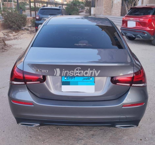 Mercedes A 180 2021 Gray Automatic Used for Sale in Greater Cairo ( Cairo + Giza) - 3