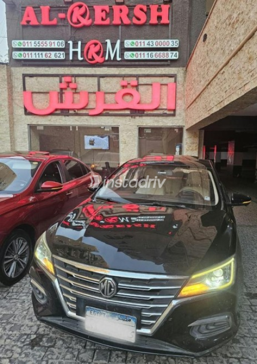 ام جى 5 2021 أسود أوتوماتيك مستعملة للبيع في مدينة نصر - 4