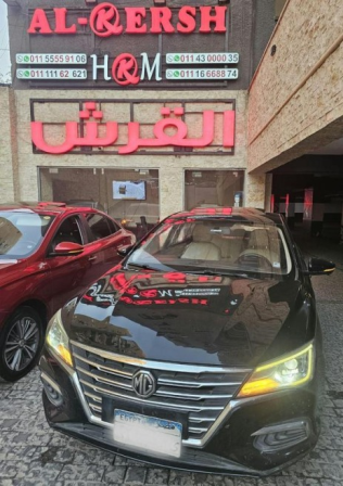 ام جى 5 2021 أسود أوتوماتيك مستعملة للبيع في مدينة نصر