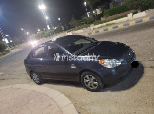 Hyundai Accent 2010 Dark Gray Manual Used for Sale in Asyut - 4