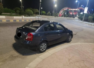 Hyundai Accent 2010 Dark Gray Manual Used for Sale in Asyut