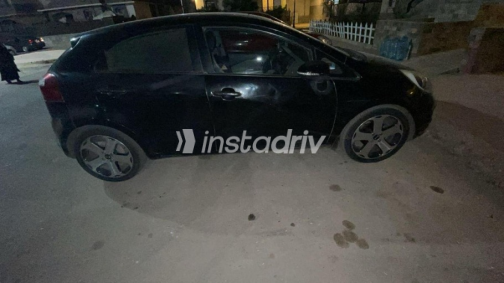 Kia Rio 2015 Black Automatic Used for Sale in Cairo - 2