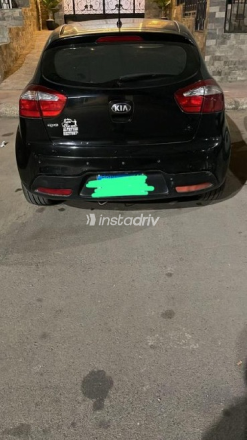Kia Rio 2015 Black Automatic Used for Sale in Cairo - 3