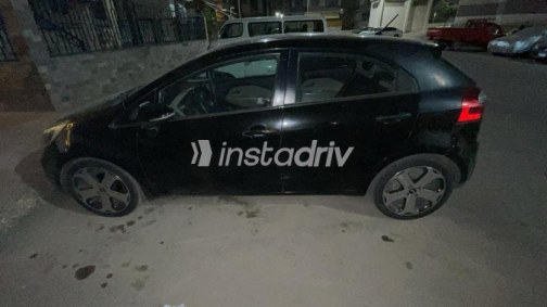 Kia Rio 2015 Black Automatic Used for Sale in Cairo - 4