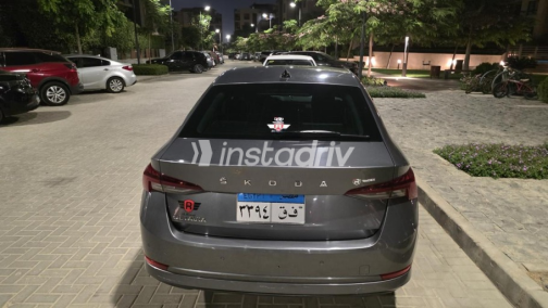 Skoda Octavia 2022 Gray Automatic Used for Sale in Maadi - 5