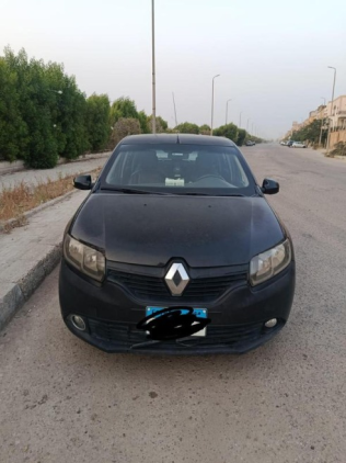 Renault Sandero 2016 Black Automatic Used for Sale in Cairo