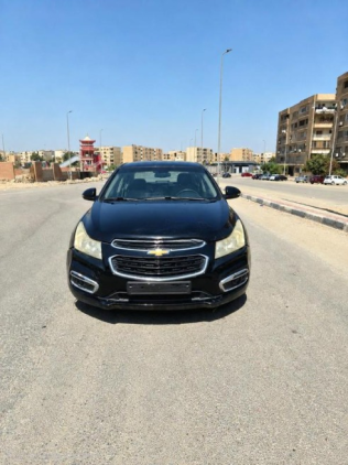 شيفروليه كروز 2016 أسود أوتوماتيك مستعملة للبيع في القاهرة