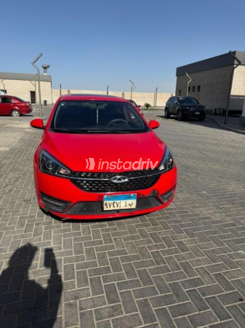 Chery Arrizo 5 2023 Red Automatic Used for Sale in Cairo - 1