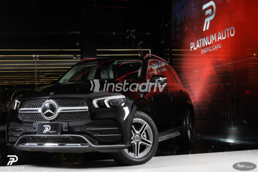 Mercedes GLE 450 2021 Black Automatic Used for Sale in Sheikh Zayed City - 1