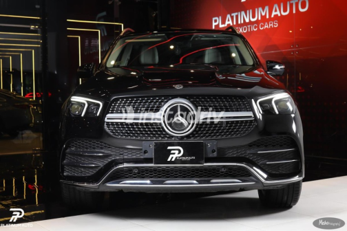 Mercedes GLE 450 2021 Black Automatic Used for Sale in Sheikh Zayed City - 6