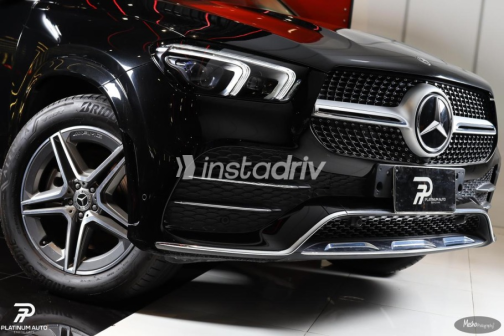 Mercedes GLE 450 2021 Black Automatic Used for Sale in Sheikh Zayed City - 8