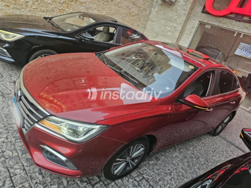 ام جى 5 2022 أحمر أوتوماتيك مستعملة للبيع في مصر الجديدة - 1