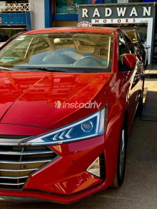Hyundai Elantra 2025 Red Automatic Used for Sale in Nasr city - 3