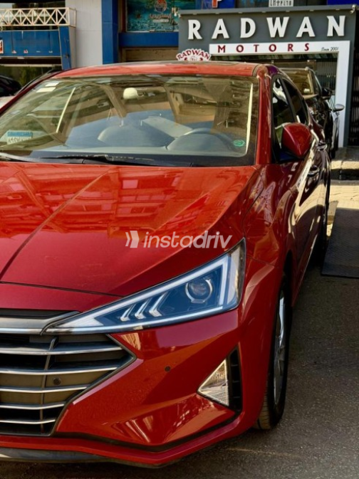Hyundai Elantra 2025 Red Automatic Used for Sale in Nasr city - 8