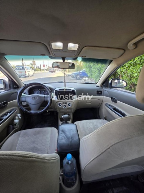 Hyundai Accent 2010 Beige Automatic Used for Sale in Faiyum - 2
